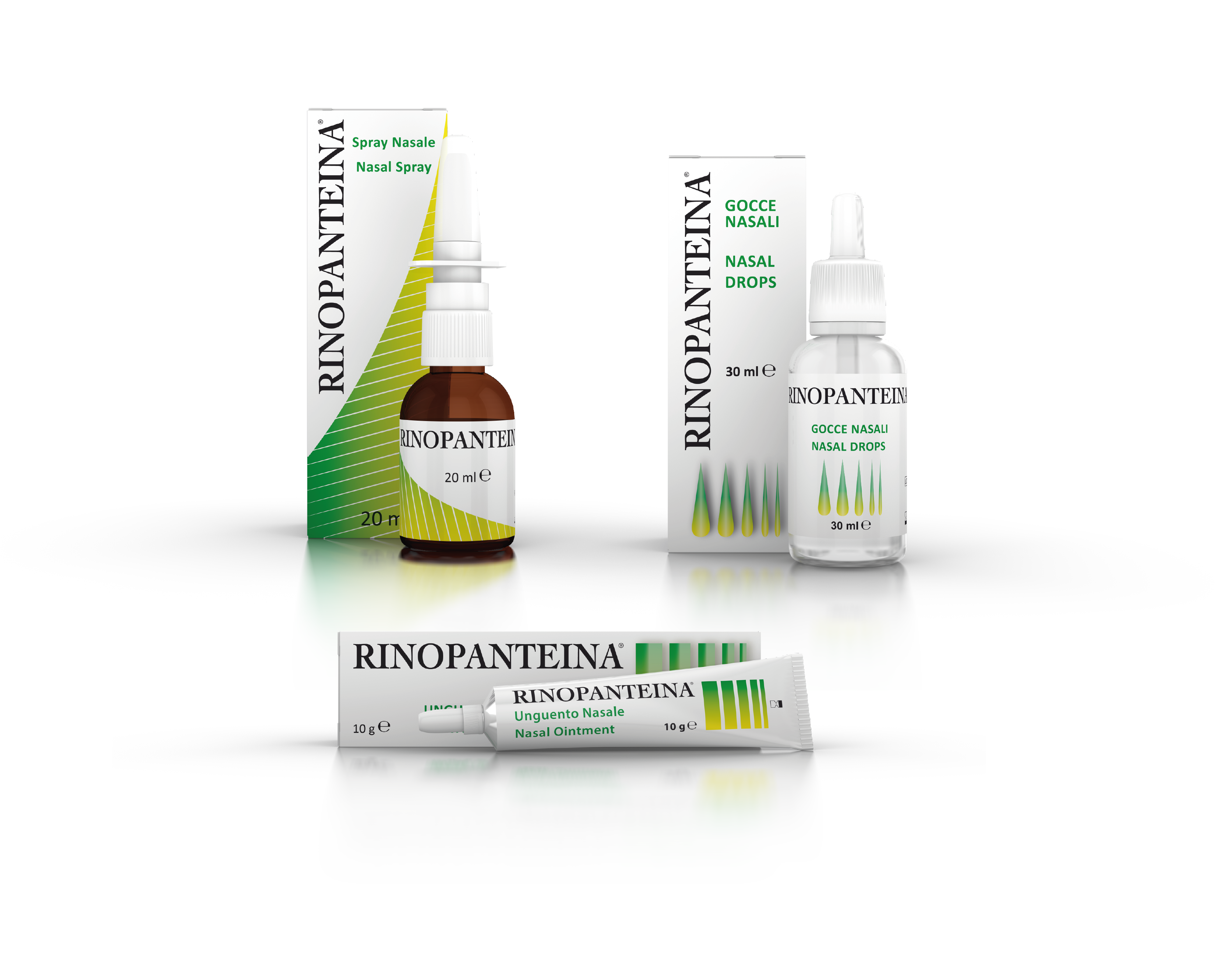 RINOPANTEINA LINE - A Line for the Lubrication of Nasal Mucosa